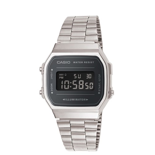 Zegarek męski Casio Collection Retro A168WEM-1EF stalowy MARKO