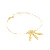 Złoty naszyjnik i bransoletka Łapacz Snów Dreamcatcher N226-B356-585 bransoletka
