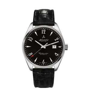 Zegarek męski Atlantic Worldmaster Art D 51752.41.65S na skórzanym pasku