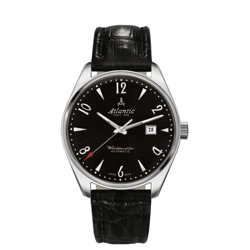Zegarek męski Atlantic Worldmaster Art D 51752.41.65S na skórzanym pasku