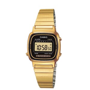 Zegarek damski Casio Collection LA670WEGA-1EF pozłacany