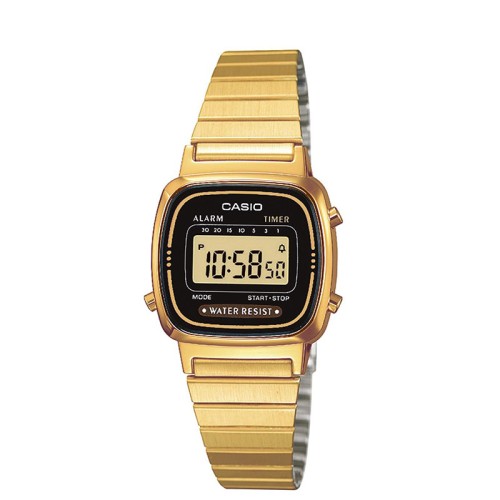 Zegarek damski Casio Collection LA670WEGA-1EF pozłacany