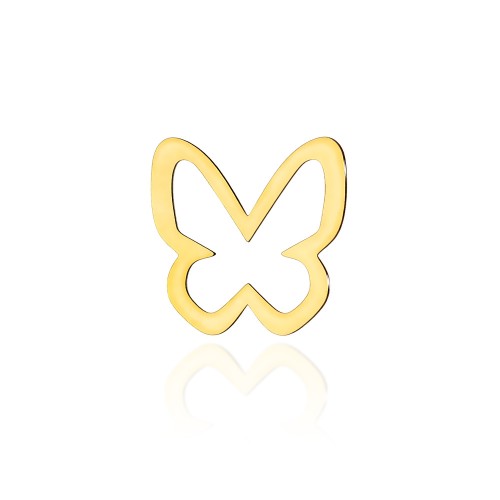 Złoty wisiorek motyl Fancy pr.333 zawieszka