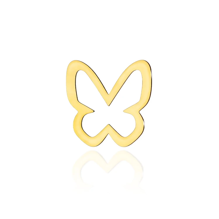 Złoty wisiorek motyl Fancy Z224-333 MARKO