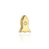 Pozłacana zawieszka płaska Charms rybka do bransoletki mesh Z178-925-Z marko