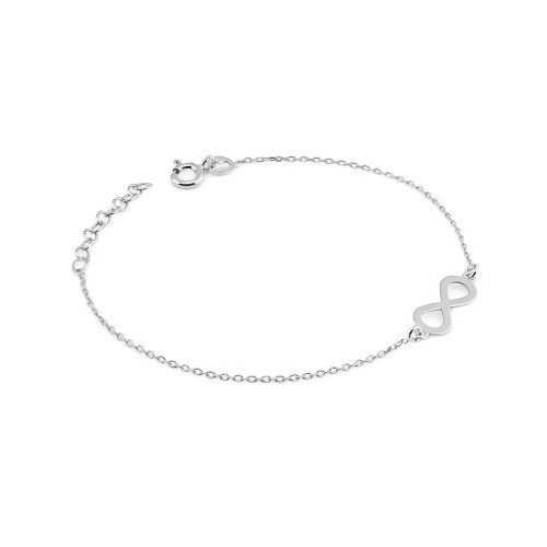 Bransoletka srebrna nieskończoność 20cm pr.925 Jeso B176-925-S MARKO