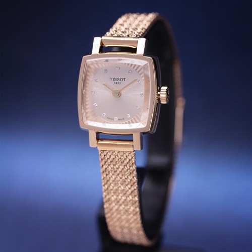 Zegarek damski Tissot T0581093345600 T-Lady na bransolecie