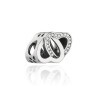 Wisiorek Charms zawieszka splecione serca cyrkonie Z384-925 MARKO