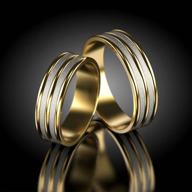 Obrączki ślubne Stelmach Elegancja ST059-585 MARKO