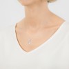Srebrny Cudowny medalik D219-925 MARKO