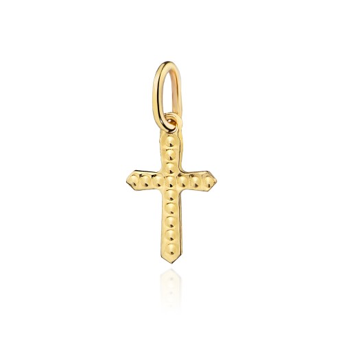 Złoty krzyżyk minimalistyczny próba 585 D277-585 MARKO