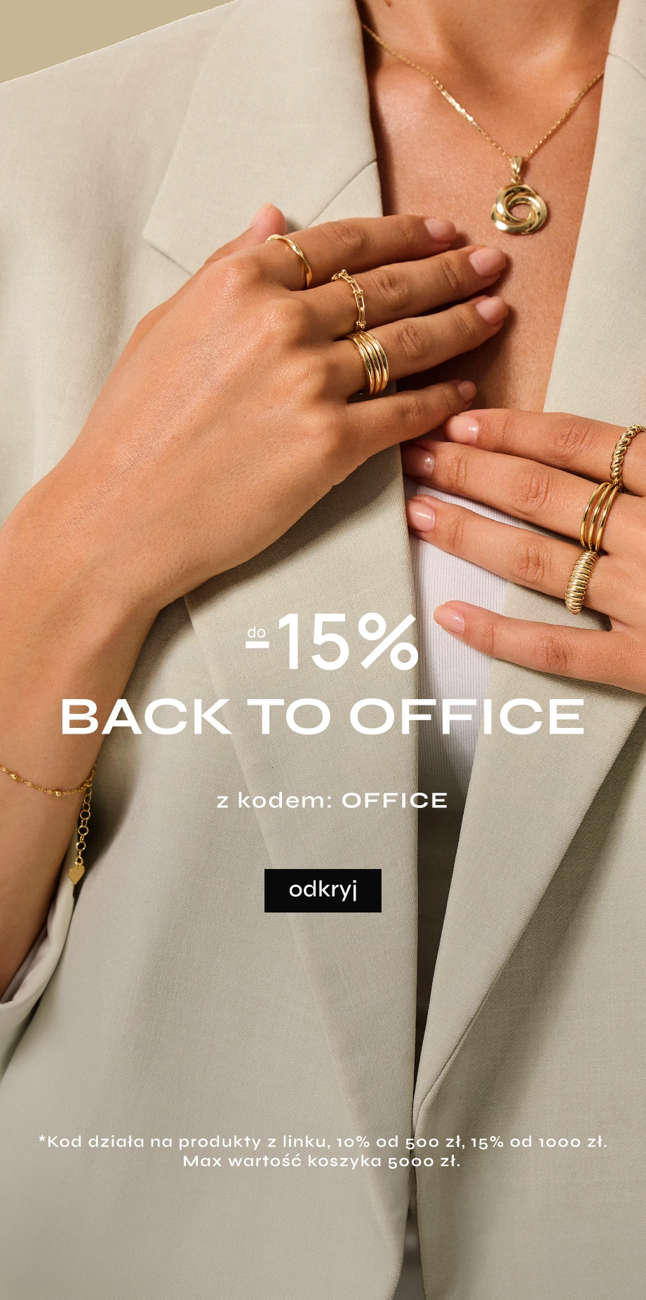 BACK TO OFFICE | do -15%