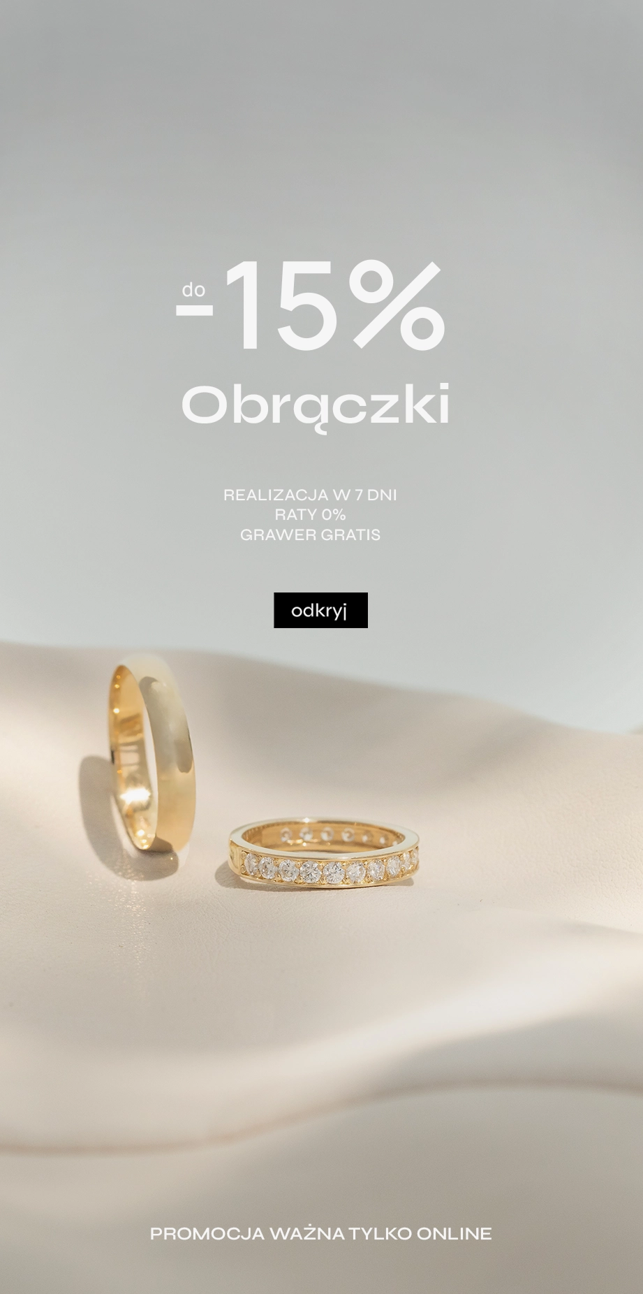obrączki -15%